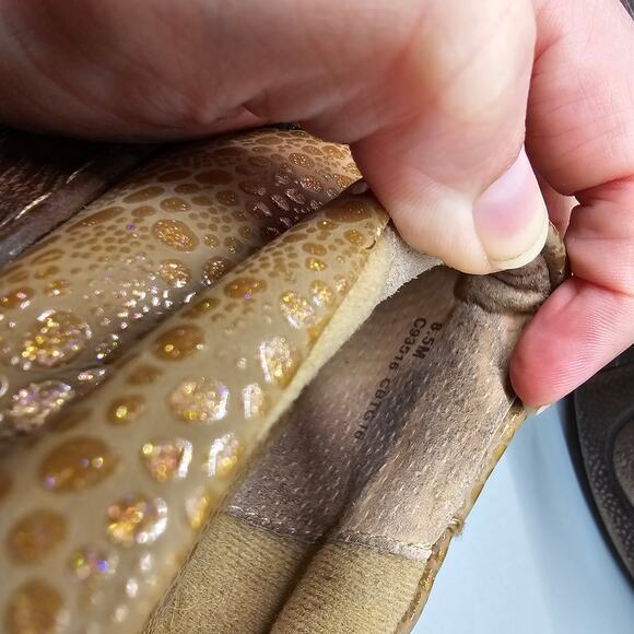 B.O.C. By Born Lehana Pebbled Clog‎ Tan Women's 8.5M - Picture 7 of 7